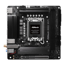 ASRock B860I WiFi - Scheda madre - Mini-ITX - LGA1851 Socket - Chipset B860 - USB-C 3.2 Gen 2x2, USB-C 3.2 Gen 2, USB 3.2 Gen 2,
