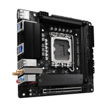 ASRock B860I WiFi - Scheda madre - Mini-ITX - LGA1851 Socket - Chipset B860 - USB-C 3.2 Gen 2x2, USB-C 3.2 Gen 2, USB 3.2 Gen 2,