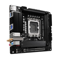 ASRock B860I WiFi - Scheda madre - Mini-ITX - LGA1851 Socket - Chipset B860 - USB-C 3.2 Gen 2x2, USB-C 3.2 Gen 2, USB 3.2 Gen 2,
