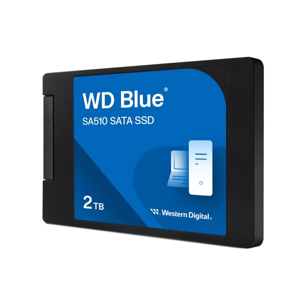 WD Blue SA510 WDS200T3B0A-00C7K0 - SSD - 2 TB - interno - 2,5" (6,4 cm)