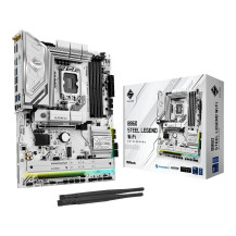 ASRock B860 STEEL LEGEND WIFI - Scheda madre - ATX - LGA1851 Socket - Chipset B860 - USB4, USB-C 3.2 Gen2, USB 3.2 Gen 2, USB 3.
