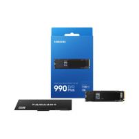 Samsung 990 EVO Plus MZ-V9S1T0 - SSD - crittografato - 1 TB - interno - M.2 2280 - PCIe 5.0 x2 (NVMe)