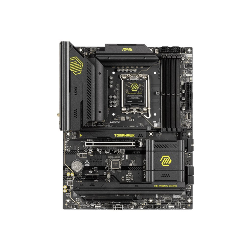 MSI MAG B860 TOMAHAWK WIFI - Scheda madre - ATX - LGA1851 Socket - Chipset B860 - USB4, USB 3.2 Gen 1, USB 3.2 Gen 2, USB-C 3.2 