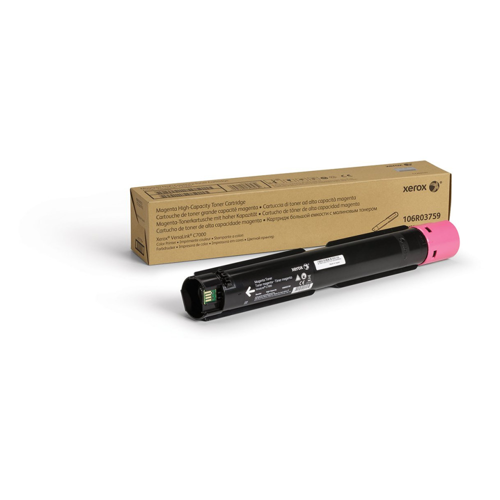 Xerox Cartuccia toner Magenta a Alta capacità da 10100 Pagine per Stampante a colori ® VersaLink® C7000 (106R03759) Xerox Cartuccia toner Magenta a Alta capacità da 10100 Pagine per Stampante a colori ® VersaLink® C7000 (106R03759)