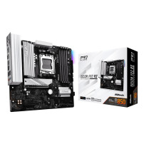ASRock B850M PRO RS - Scheda madre - micro ATX - Socket AM5 - Chipsatz AMD B850 - USB-C 3.2 Gen2, USB-C 3.2 Gen 1, USB 3.2 Gen 2