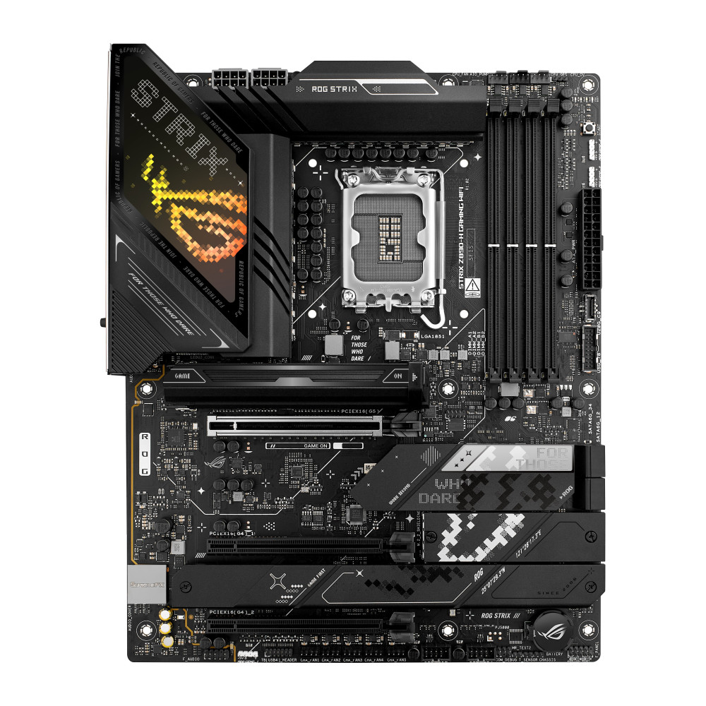 ASUS ROG STRIX Z890-H GAMING WIFI - Scheda madre - ATX - LGA1851 Socket - Chips Z890 - USB 3.2 Gen 1, USB 3.2 Gen 2, USB-C 3.2 G