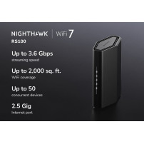 Netgear Nighthawk RS100 - Router wireless con switch a 4 porte