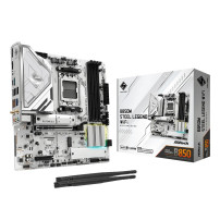 ASRock B850M STEEL LEGEND WIFI - Scheda madre - micro ATX - Socket AM5 - Chipsatz AMD B850 - USB 3.2 Gen 2, USB-C 3.2 Gen 2, USB