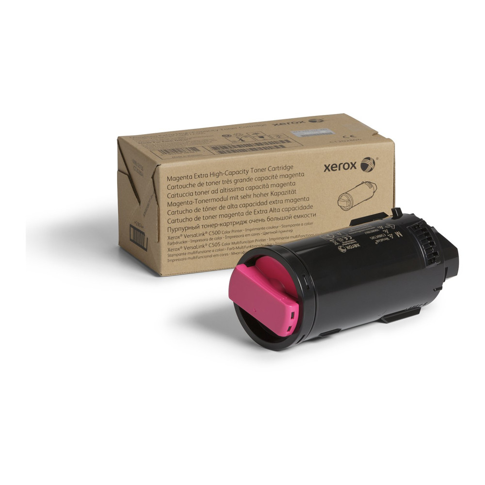 Xerox Cartuccia toner Magenta a Altissima capacità da 9000 Pagine per Multifunzione a colori ® VersaLink® C505, Stampante a colo Xerox Cartuccia toner Magenta a Altissima capacità da 9000 Pagine per Multifunzione a colori ® VersaLink® C505, Stampante a colo