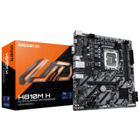 Gigabyte H810M H - Scheda madre - micro ATX - LGA1851 Socket - Chipset H810 - USB-C 3.2 Gen 1, USB 3.2 Gen 1 - LAN Gigabit - Gra