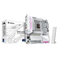 Gigabyte AORUS B860M ELITE WI-FI 6E ICE - Scheda madre - micro ATX - LGA1851 Socket - Chipsatz AMD B850 - USB4, USB-C 3.2 Gen2, 