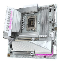 Gigabyte AORUS B860M ELITE WI-FI 6E ICE - Scheda madre - micro ATX - LGA1851 Socket - Chipsatz AMD B850 - USB4, USB-C 3.2 Gen2, 