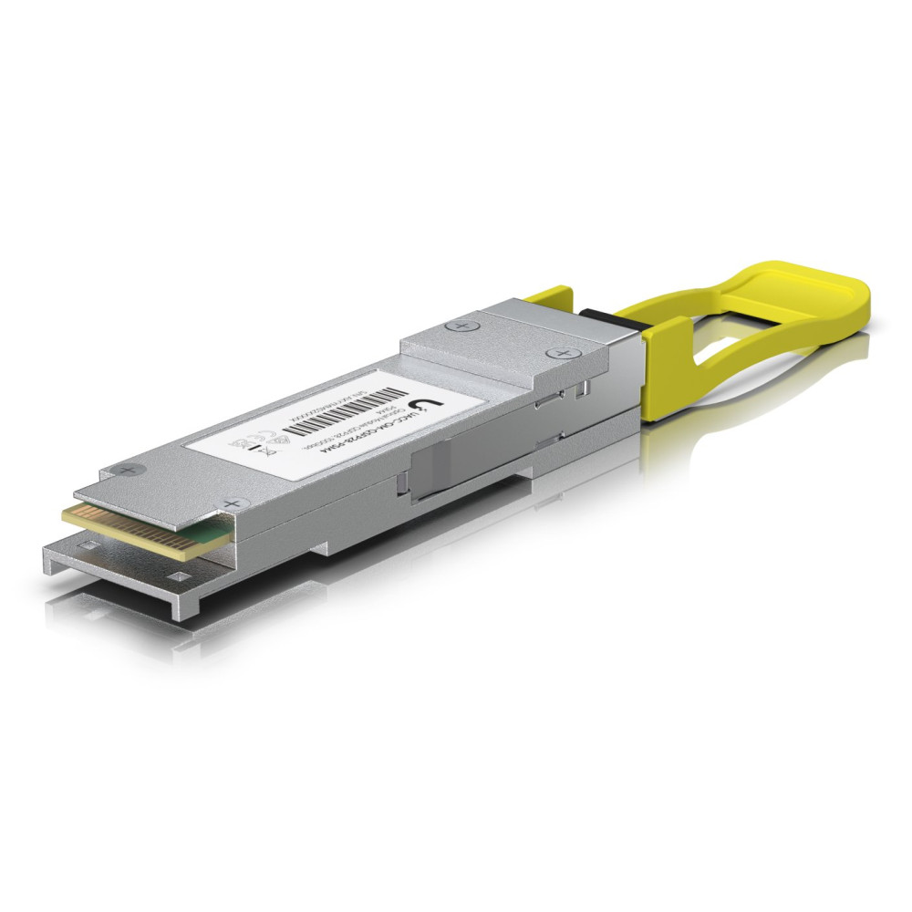 Ubiquiti UniFi - modulo ricevitore QSFP28 - 100GbE - 100GBase-PSM4 - MPO-12/APC-Singlemode - fino a 2 km - 1310 (TX)