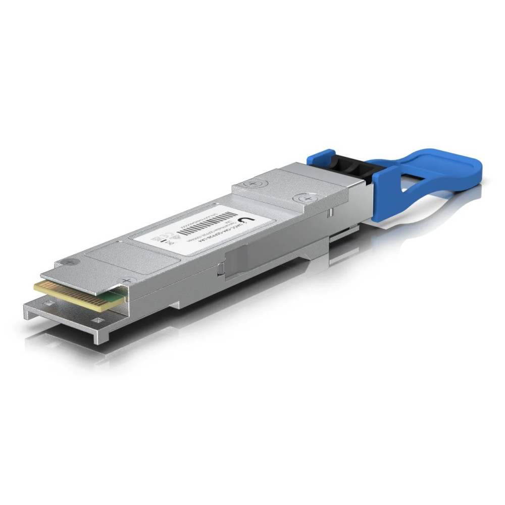 Ubiquiti UniFi - modulo ricevitore QSFP28 - 100GbE - 100GBase-LR4 - LC/UPC monomodo - fino a 10 km - 1295 nm / 1300 nm / 1304 nm