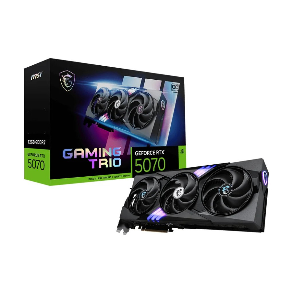 MSI GeForce RTX 5070 12G GAMING TRIO OC - Scheda video