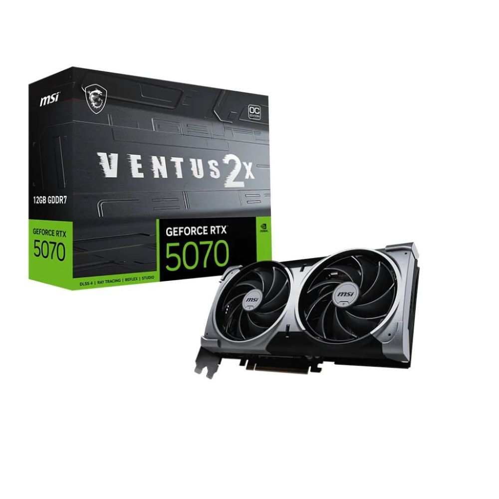 MSI GeForce RTX 5070 12G VENTUS 2X OC - Scheda video