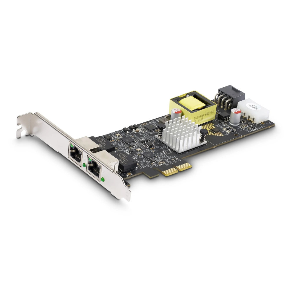 StarTech.com Startech 2-Port 2.5Gbps PoE Network Card, Intel