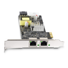 StarTech.com Startech 2-Port 2.5Gbps PoE Network Card, Intel