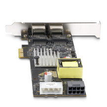 StarTech.com Startech 2-Port 2.5Gbps PoE Network Card, Intel