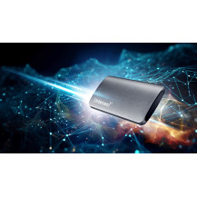 Intenso TX800 - SSD - 1 TB - esterno (trasportabile) - USB 3.2 Gen 2x2 (connettore USB-C)