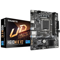 Gigabyte H610M K V2 - 1.0 - Scheda madre - micro ATX - Sockel LGA1700 - Chipset H610 - USB 3.2 Gen 1 - LAN Gigabit - Grafica int