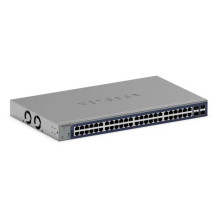 Netgear Smart S3300-52X - V3 - Switch - L3 Lite - Intelligente - 48 x 10/100/1000 + 4 x SFP+ - Scrivania, montabile in rack (380