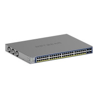 Netgear Smart S3300-52X - V3 - Switch - L3 Lite - Intelligente - 48 x 10/100/1000 + 4 x SFP+ - Scrivania, montabile in rack (380