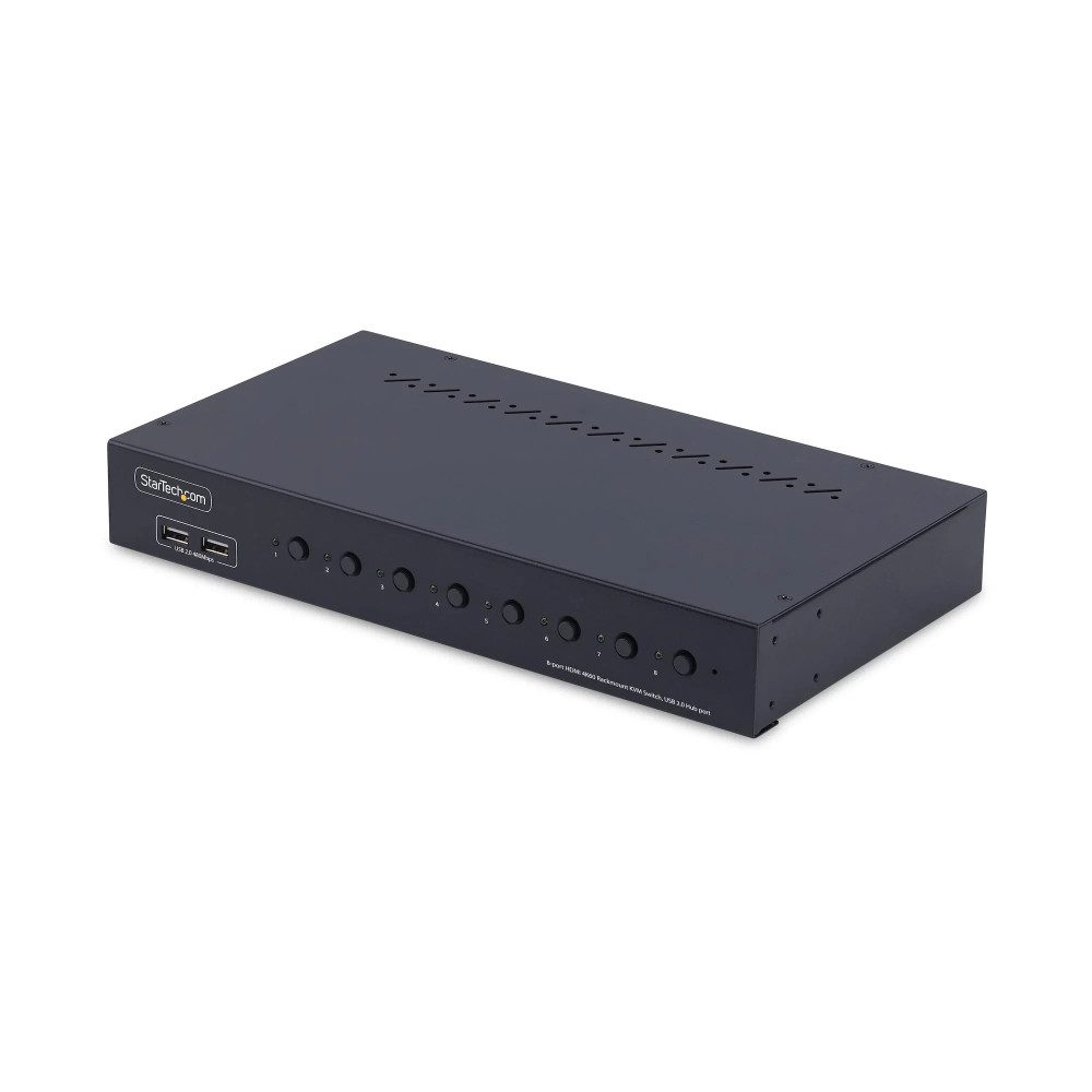 StarTech.com 8-porta Switch KVM HDMI con montaggio a rack da 1U