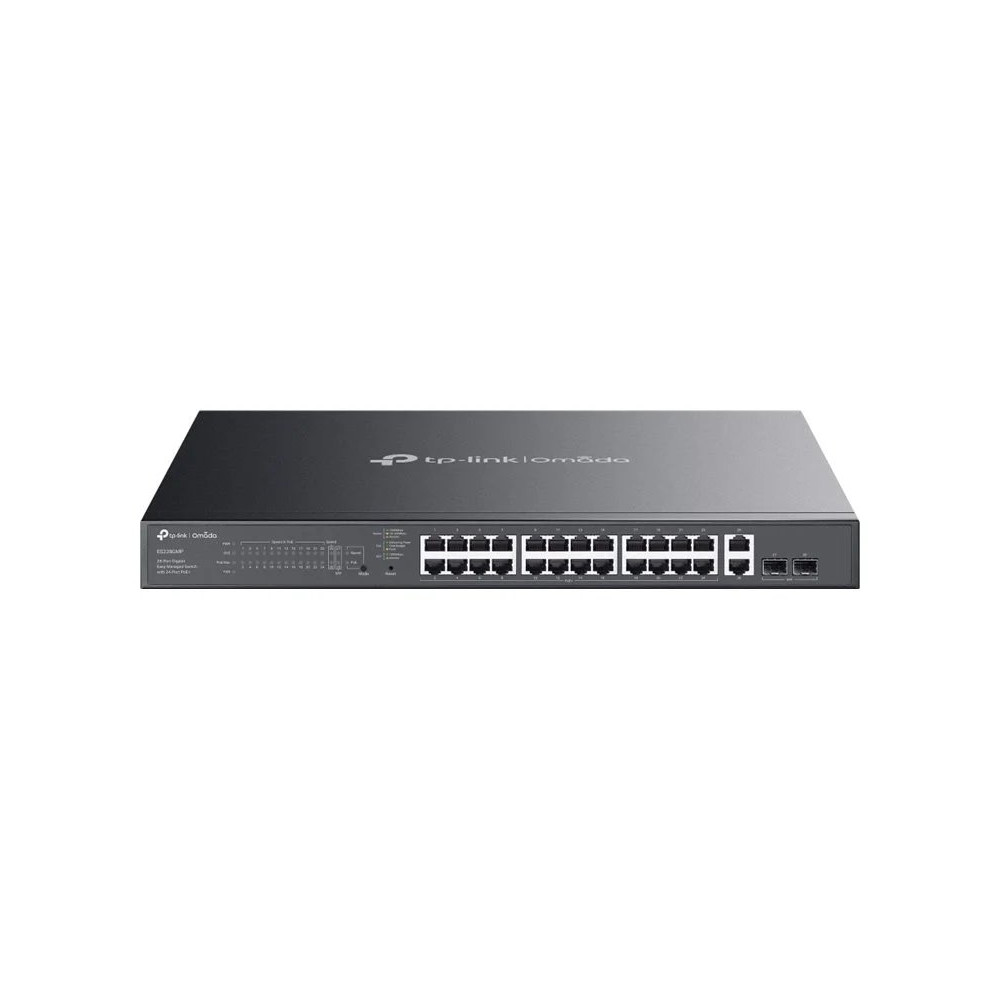 TP-LINK Omada ES228GMP V1.6 - Switch - gestito - 24 x 10/100/1000 (PoE+)