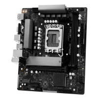 ASRock H810M-X - Scheda madre - micro ATX - LGA1851 Socket - Chipset H810 - USB-C 3.2 Gen 1, USB 3.2 Gen 1 - LAN a 2,5 Gigabit -
