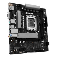 ASRock H810M-X - Scheda madre - micro ATX - LGA1851 Socket - Chipset H810 - USB-C 3.2 Gen 1, USB 3.2 Gen 1 - LAN a 2,5 Gigabit -