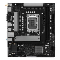 ASRock H810M-X WIFI - Scheda madre - micro ATX - LGA1851 Socket - Chipset H810 - USB-C 3.2 Gen 1, USB 3.2 Gen 1 - LAN Gigabit 2.