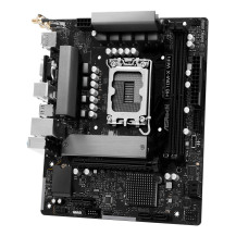 ASRock H810M-X WIFI - Scheda madre - micro ATX - LGA1851 Socket - Chipset H810 - USB-C 3.2 Gen 1, USB 3.2 Gen 1 - LAN Gigabit 2.