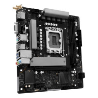 ASRock H810M-X WIFI - Scheda madre - micro ATX - LGA1851 Socket - Chipset H810 - USB-C 3.2 Gen 1, USB 3.2 Gen 1 - LAN Gigabit 2.