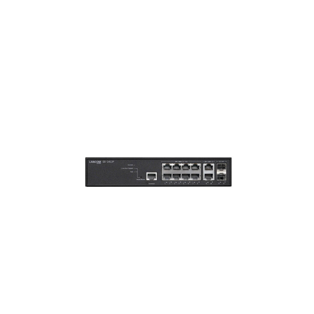 Lancom GS-2412P - Switch - gestito - 8 x 10/100/1000 (PoE+)