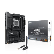 ASUS X870 MAX GAMING WIFI7 - Scheda madre - ATX - Socket AM5 - Scheda madre AMD X870 - USB4, USB-C 3.2 Gen 2x2, USB 3.2 Gen 2, U