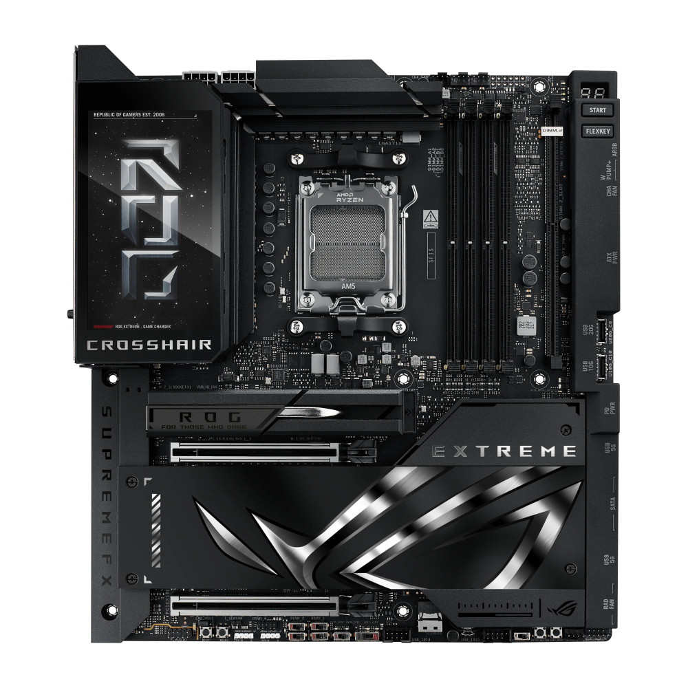ASUS ROG CROSSHAIR X870E EXTREME - Scheda madre - ATX - Socket AM5 - Chips AMD X870E - USB4, USB-C 3.2 Gen2, USB 3.2 Gen 2, USB-