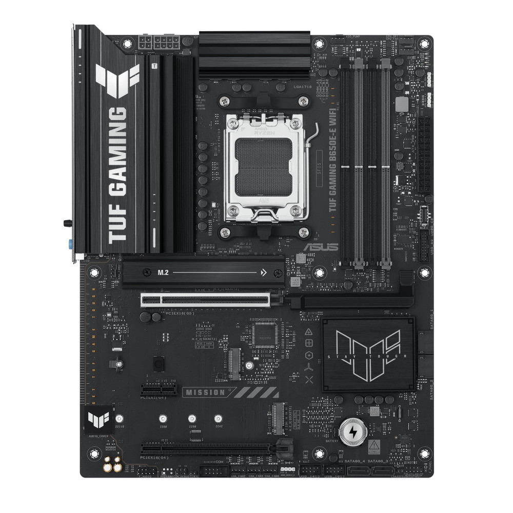 ASUS TUF GAMING B650E-E WIFI - Scheda madre - ATX - Socket AM5 - Chipset AMD B650 - USB-C 3.2 Gen 2x2, USB-C 3.2 Gen 2, USB 3.2 