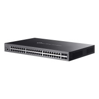 TP-LINK Omada SG5452XMPP V1 - Switch - L3 Lite - gestito - 48 x 10/100/1000 + 4 x 10Gb Ethernet SFP+ - montabile in Rack - PoE++