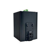 Switch industriale gestito LevelOne 20-port L2+, 8x 1GbE RJ45, 8x 1GbE SFP, 4x 1/2.5/10GbE SFP+, montaggio su DIN-rail, -40┬░C a
