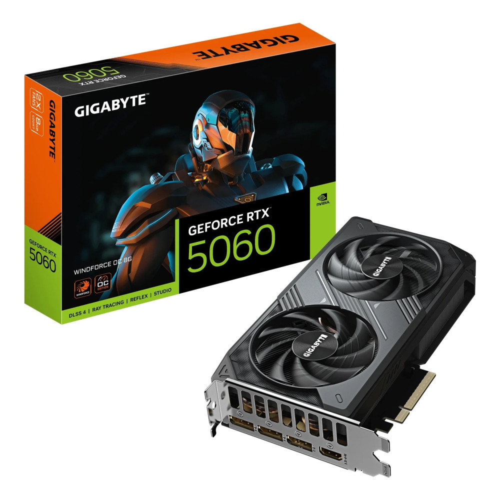 Gigabyte GeForce RTX 5060 WINDFORCE OC 8GB - Scheda video