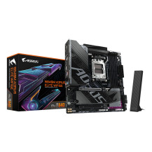 Gigabyte AORUS B840M ELITE WIFI6E - Scheda madre - micro ATX - Socket AM5 - Chipset AMD B840 - USB 3.2 Gen 2, USB-C 3.2 Gen 1, U