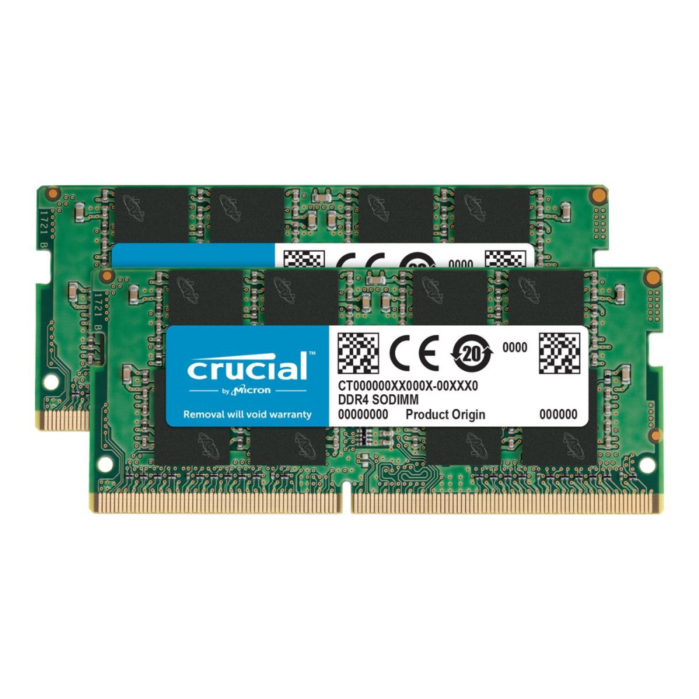 DDR4 Crucial - kit - 32 GB: 2 x 16 GB - SO