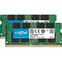 DDR4 Crucial - kit - 32 GB: 2 x 16 GB - SO