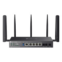 TP-LINK Omada DR3650v 4G+ Cat6 AX3000 Wi-Fi 6 Gateway desktop con Gigabit DSL