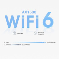 TP-LINK Deco X1500 V1 - Sistema WLAN - (2 Router)