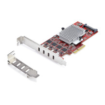 StarTech.com scheda PCIe a 4 porte USB Type-C, USB-C