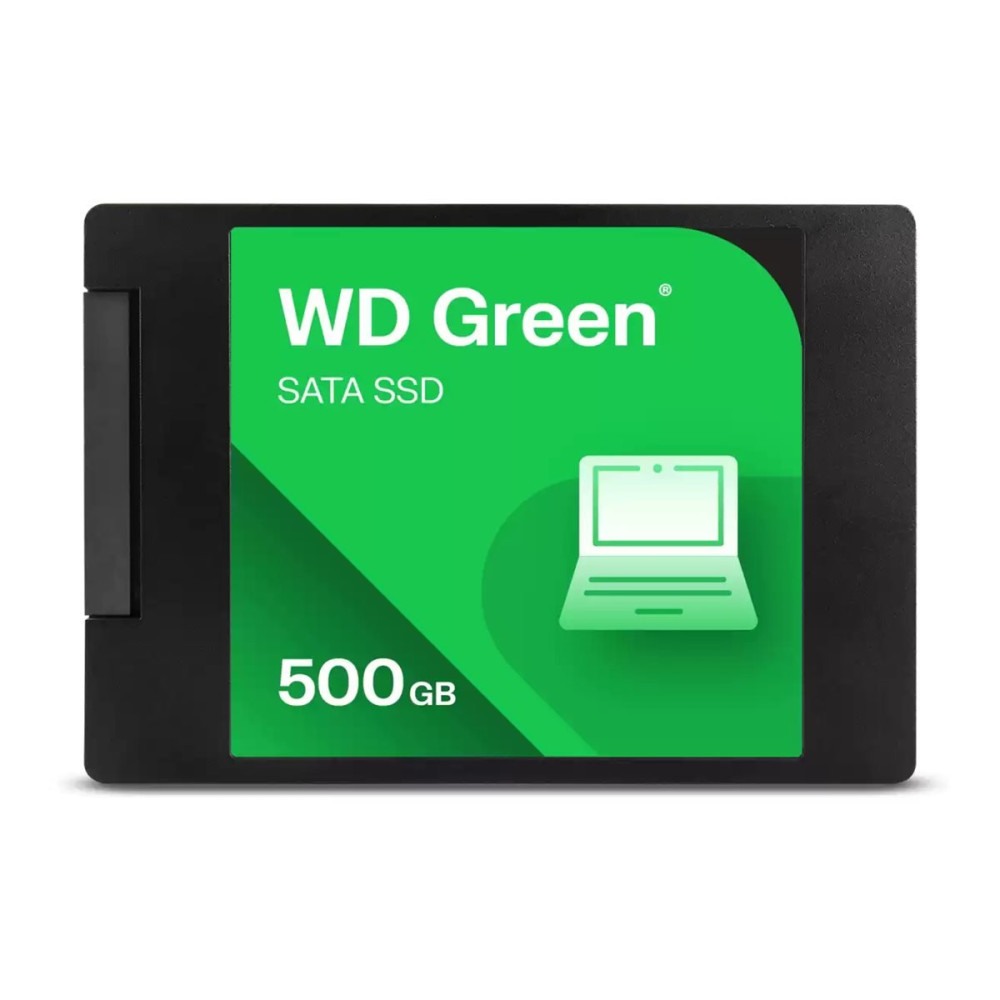 WD Green - SSD - 500 GB - rilevato frequentemente - interno - 2,5" (6,4 cm)