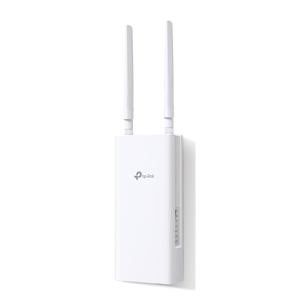TP-LINK TL-MR100-OUTDOOR, Wi-Fi 4 (802.11n), Unibanda (2,4GHz), Ethernet/LAN, 3G, 4G, Bianco