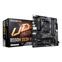 Gigabyte B550M DS3H R2 - Scheda madre - micro ATX - Socket AM4 - Scheda madre AMD B550 - USB 3.2 Gen 1 - LAN Gigabit - Grafica i